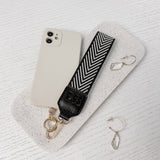 Iris Keyring with Phone Attachment Black