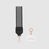 Iris Keyring with Phone Attachment Black