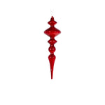 25 CM BURGUNDY TRANSPARENT DISC FINIAL - Pure Apotheca
