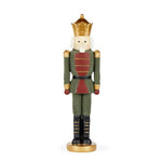 25 CM GREEN VELVET NUTCRACKER - Pure Apotheca