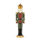 25 CM GREEN VELVET NUTCRACKER - Pure Apotheca