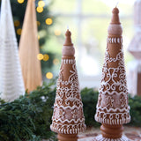 25.5 CM EMBOSSED GINGERBREAD CANDLE - Pure Apotheca