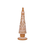 25.5 CM EMBOSSED GINGERBREAD CANDLE - Pure Apotheca