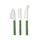 CASSIA GREEN CHEESE KNIFE SET/3