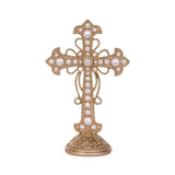 28 CM DELICATE CHAMPAGNE CROSS - Pure Apotheca