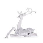 28 CM GLISTENING SITTING REINDEER - Pure Apotheca