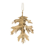 3 ASST GOLD HANGING LEAF ORNAMENT - Pure Apotheca