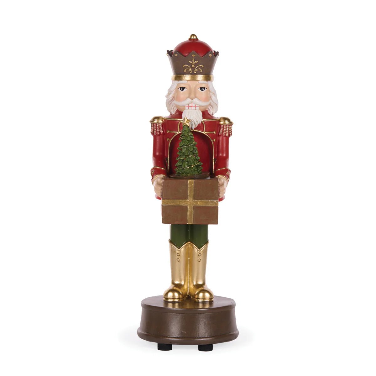 32 CM TRADITIONAL NUTCRACKER WITH MUSIC BOX - Pure Apotheca