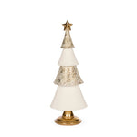 32 CM WHITE AND GOLD LAYERED TREE - Pure Apotheca