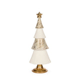 32 CM WHITE AND GOLD LAYERED TREE - Pure Apotheca