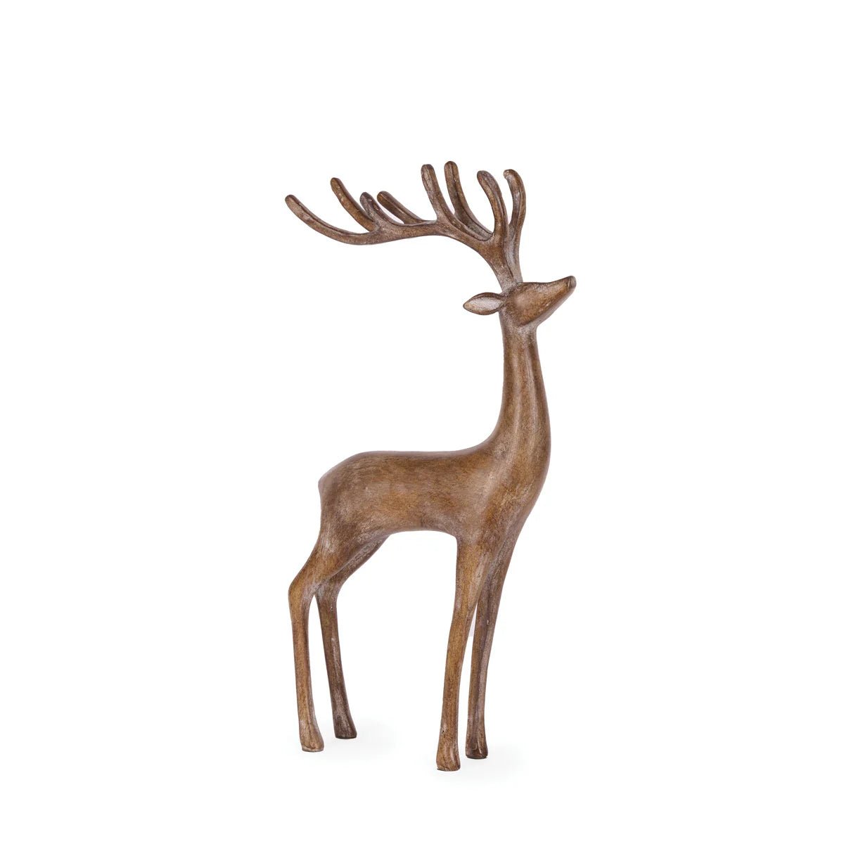 33 CM WOODGRAIN REINDEER - Pure Apotheca