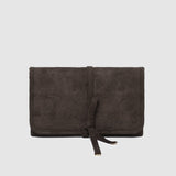 Carla Jewellery Sleeve Suedette Chocolate