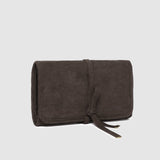 Carla Jewellery Sleeve Suedette Chocolate
