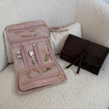 Carla Jewellery Sleeve Suedette Chocolate