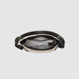 Clare Shoulder Bag Raffia Black