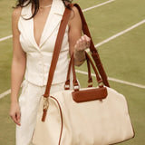 Taylor Weekender Bag Canvas Tan