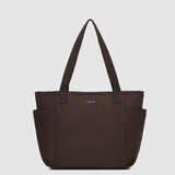 Charlotte Canvas Tote Bag Chocolate