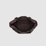 Charlotte Canvas Tote Bag Chocolate