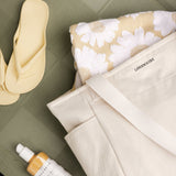 Charlotte Canvas Tote Bag Natural
