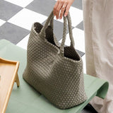 Cruiser Neoprene Woven Tote Bag Sage Green