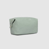 Lucinda Woven Cosmetic Case Sage Green