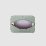 Lucinda Woven Cosmetic Case Sage Green
