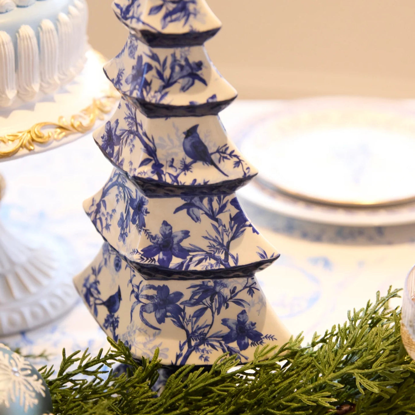 35 CM CHINOISERIE CHRISTMAS TREE - Pure Apotheca