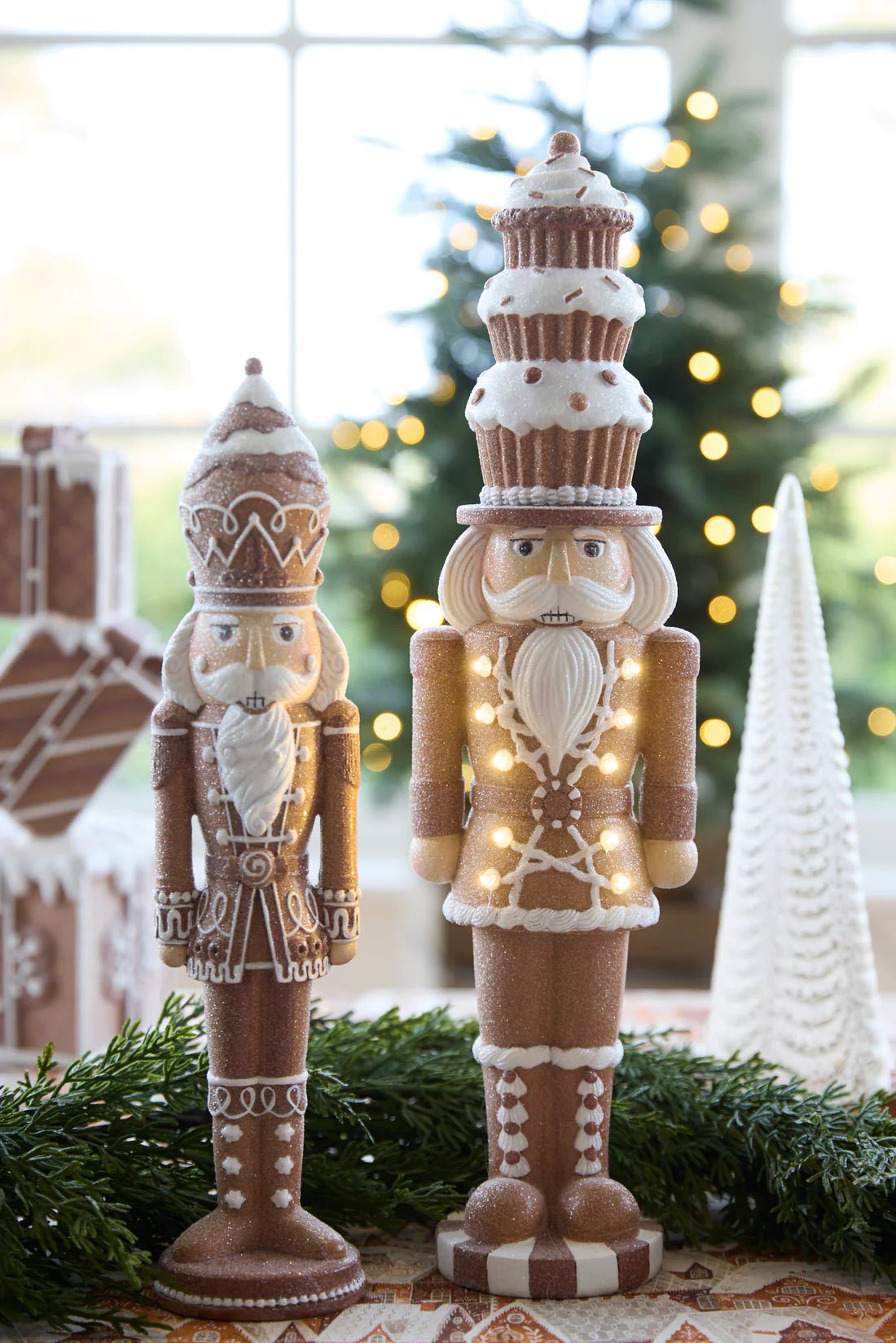 37 CM PIPED GINGERBREAD NUTCRACKER - Pure Apotheca
