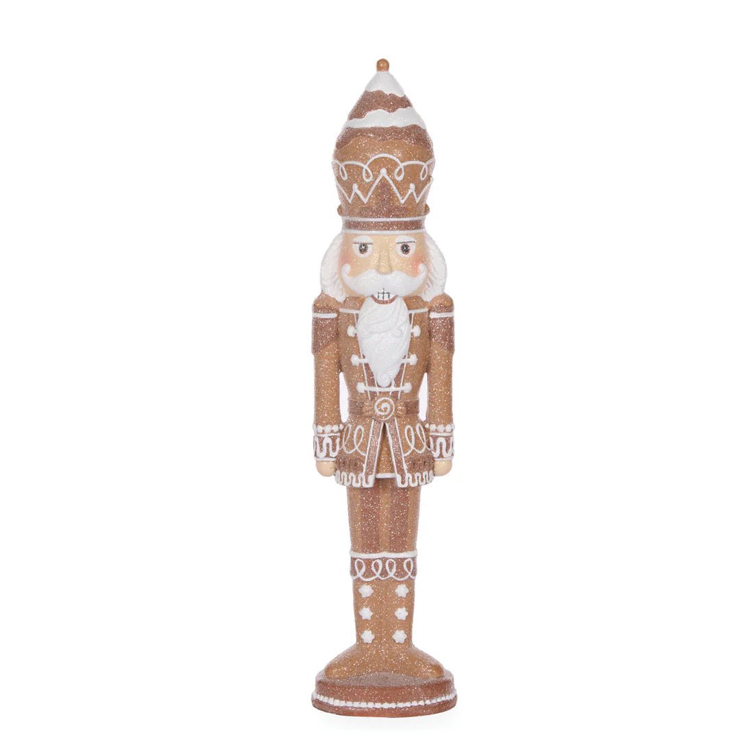 37 CM PIPED GINGERBREAD NUTCRACKER - Pure Apotheca