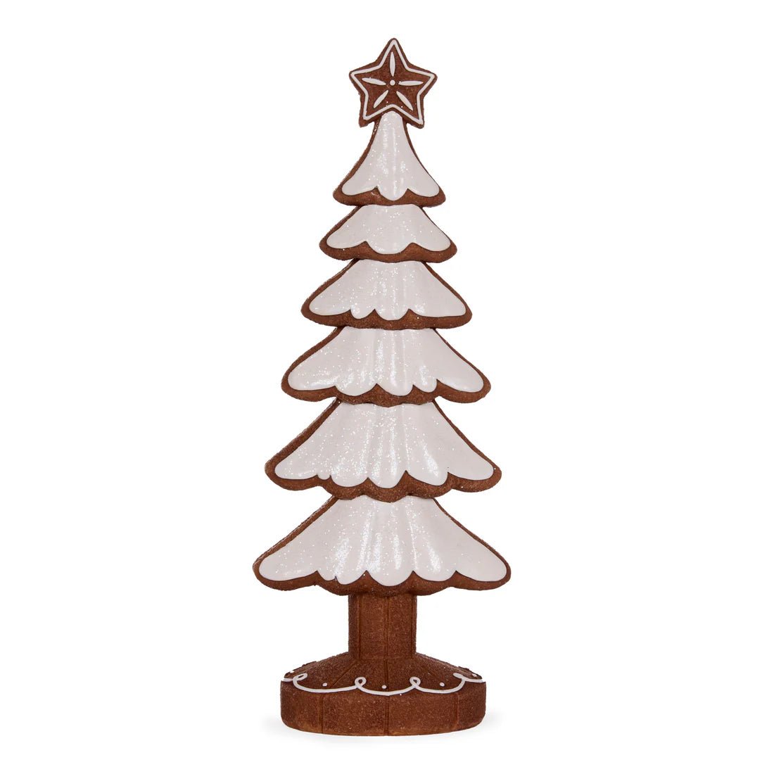 38.5 CM ICED GINGERBREAD TREE - Pure Apotheca