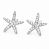 Hollie CZ Starfish Studs