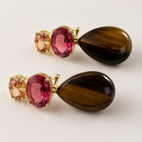 Ruby Tiger Eye Crystal Drops