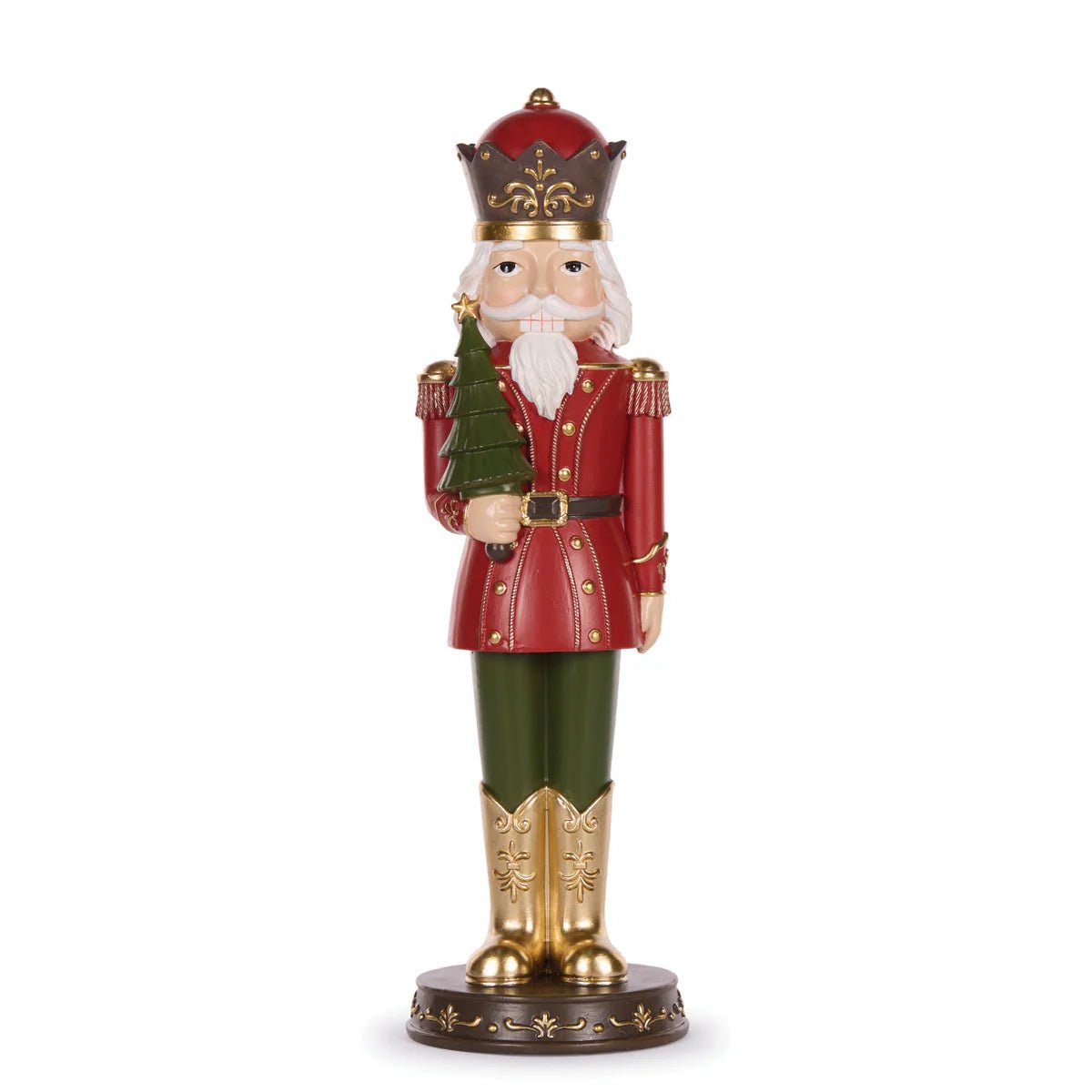 40 CM TRADITIONAL NUTCRACKER WITH TREE - Pure Apotheca