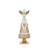 40 CM WHITE AND GOLD ANGEL TREE - Pure Apotheca