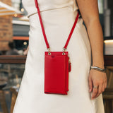 Suki Phone Bag Red