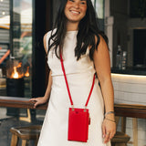 Suki Phone Bag Red
