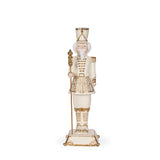 42 CM WHITE AND GOLD NUTCRACKER - Pure Apotheca