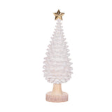 42.5 CM WASHED PINECONE TREE WITH STAR - Pure Apotheca