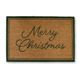 MERRY CHRISTMAS GREEN DOORMAT 60X90CM