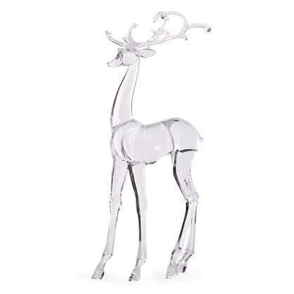 44.5 CM GLISTENING STANDING REINDEER - Pure Apotheca