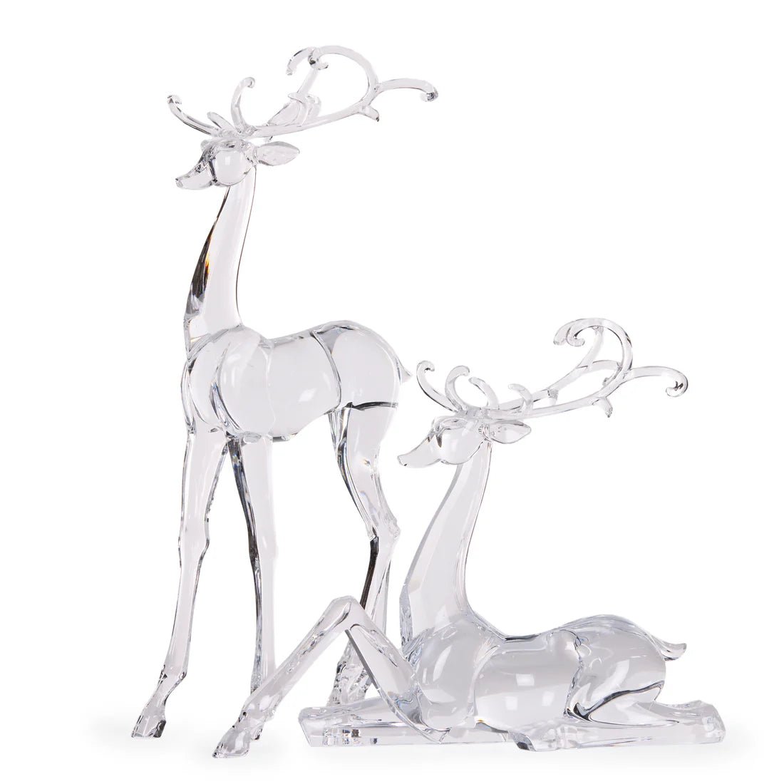44.5 CM GLISTENING STANDING REINDEER - Pure Apotheca
