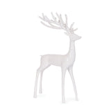 44.5 CM WHITE MINIMAL REINDEER - Pure Apotheca
