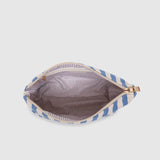 Nala Makeup Bag Persian Blue Stripe