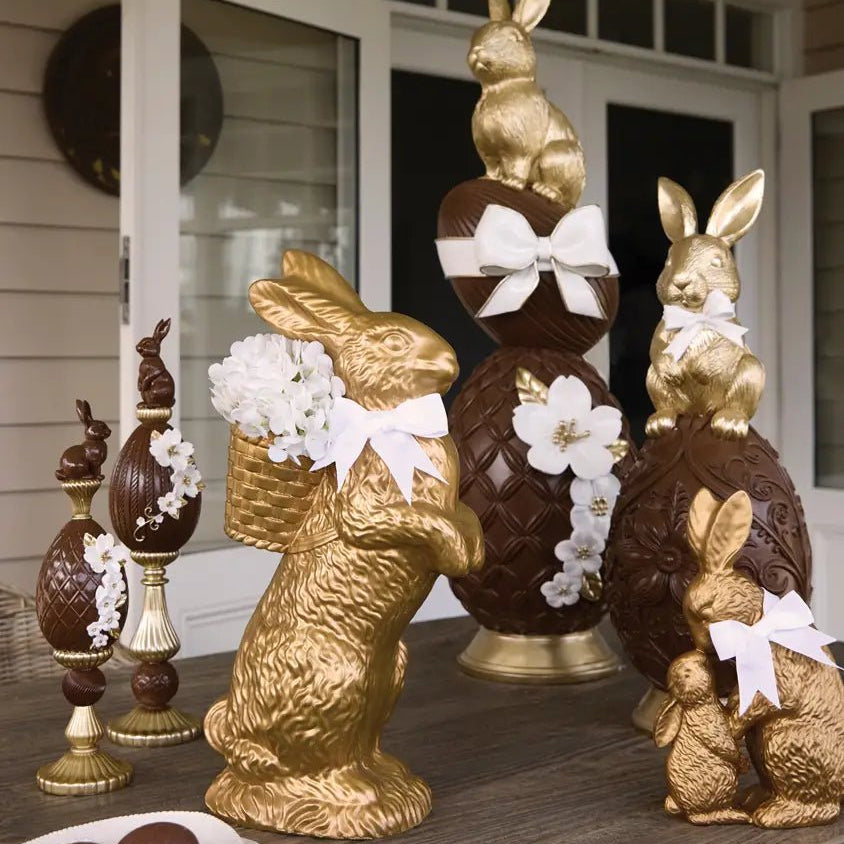 45 CM LUXE CHOCOLATE EGG FINIAL - Pure Apotheca