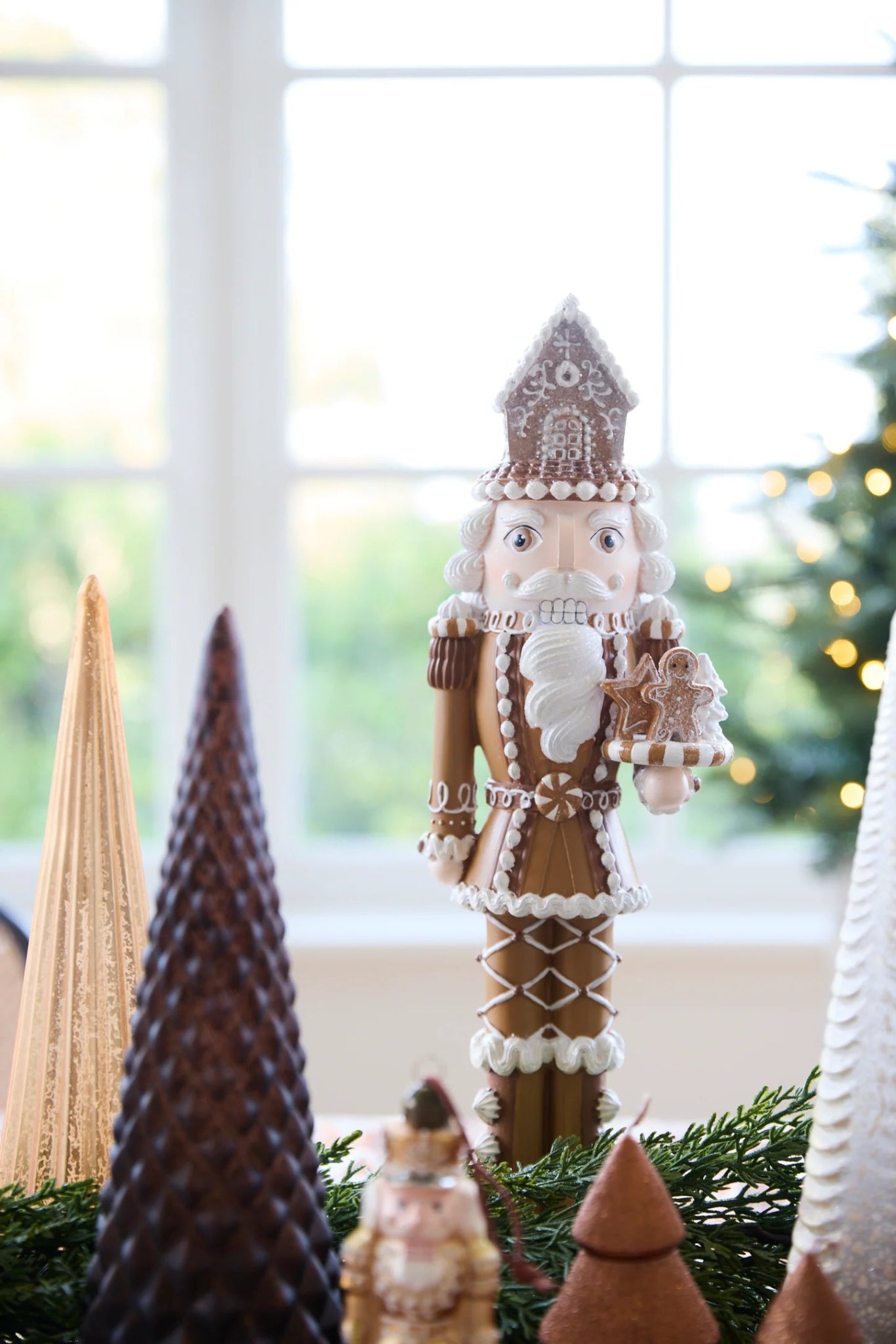 45 CM PIPED GINGERBREAD NUTCRACKER - Pure Apotheca