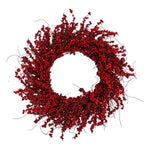 45CM RED BERRY WREATH - Pure Apotheca