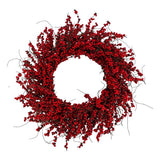 45CM RED BERRY WREATH - Pure Apotheca