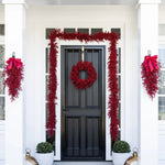 45CM RED BERRY WREATH - Pure Apotheca