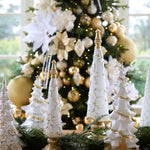 49 CM ELABORATE POINSETTIA TREE - Pure Apotheca
