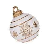 49 CM LED WHITE SNOWFLAKE BAUBLE DECOR - Pure Apotheca